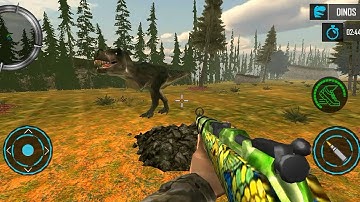 Real Dino Hunter Fps Shooter Android ios Gameplay - Dinosaur game - #nexusgameplay76  #2024