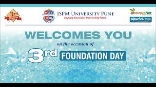 3rd Foundation Day Celebration | JSPM University Pune |