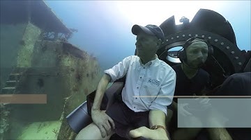 SEAmagine Submersibles    Bahamas Shipwreck Top View