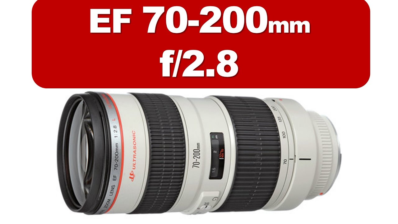 Lente CANON EF 70-200mm f/2.8 L USM vale a pena? Review em