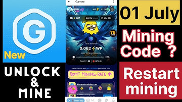 Gamee Mining Update & Password Unlock | Next Mining Stage Started | July 1, 2024