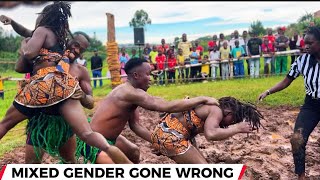MIXED GENDER TWO ON ONE  MATCH- BUFFALO VS LIPANDA & AMESU! 