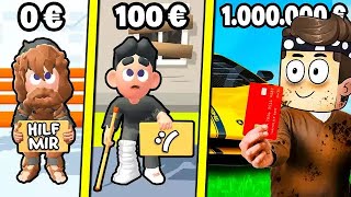 Meine ENTWICKLUNG vom ARMEN OBDACHLOSEN ZUM REICHEN OBDACHLOSEN (Begging Life)