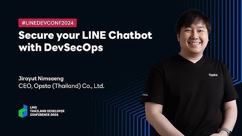Secure your LINE Chatbot with DevSecOps