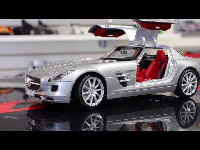 hiro32 mercedes SLS AMG 1/18 maisto 1/18 Maisto Mercedes-Benz Mercedes SLS AMG (Metallic Matte