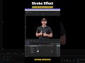 Outline Shapes &amp; Objects | Stroke Effect in After Effects