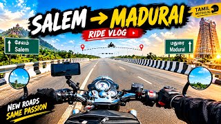 Salem to Madurai Bike Ride 🏍️🔥 | Tamil Motovlog 