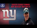 New York Giants | Philadelphia Eagles clearly tanked | Why I think its a good thing for the Giants