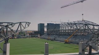 VIDEO Imagini noi cu stadionul Municipal - Lucrările avansează vertiginos 1 video