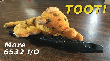 BLINK BEEP READ - Plenty to do with a single line off a PIA port. 6502, KIM-1, 6532, 6522, 6821