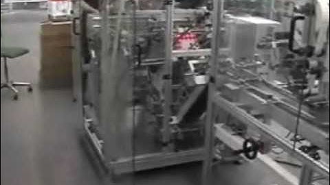 CCM-AH Automatic Cartoner with Labeling and Outfeed Stacking Options