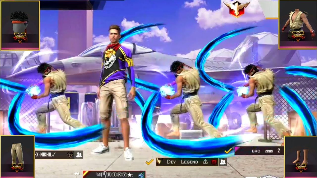 RYU BUNDLE IN FREE FIRE