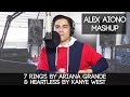 7 rings by Ariana Grande & Heartless by Kanye West | Alex Aiono Mashup