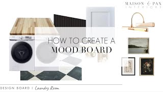 How to Make a Mood Board YT