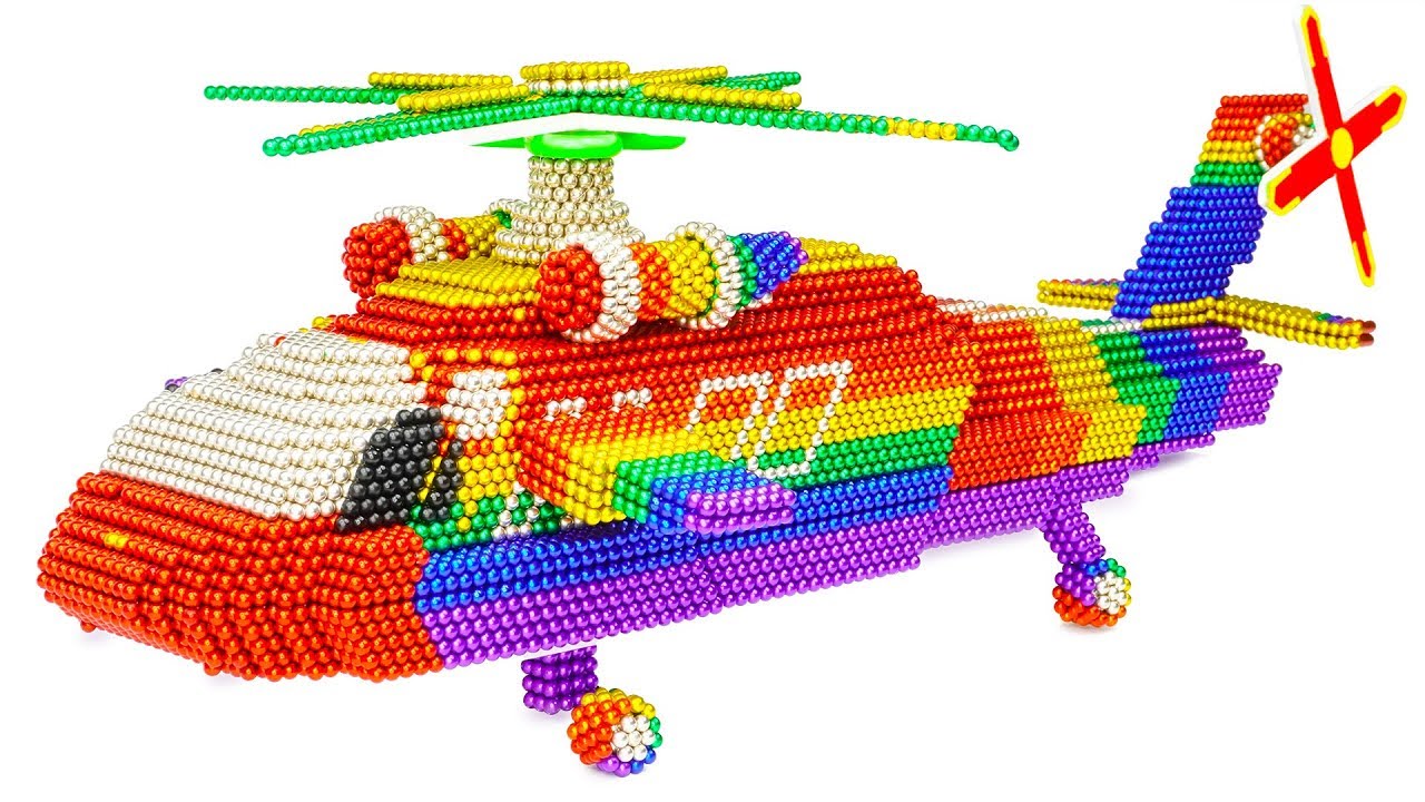 Most Creative Build Amazing Combat Helicopter With Balls