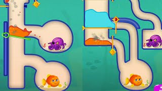 Save The Fish Unblock The Fish | Pull The Fish | Fish Game Android/iOS Gameplay screenshot 2