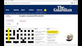 Guardian Cryptic Crossword (Friday, 31 July 2026) by Brockwell