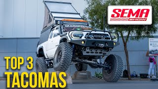 Top 3 Tacomas of SEMA 2023 | + New Product Reveals!