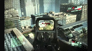 Crysis 2 Demo 30-1 Skyline Team Instant Action w/ triple orbital beam