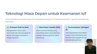 Keamanan Dalam IoT - Pengembangan Sistem Informasi & Aplikasi IoT