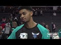JEREMY LAMB after HORNETS WIN vs. Bucks!