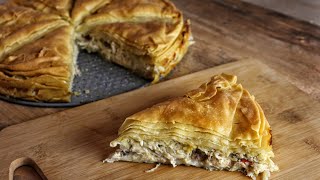 Η πιο τραγανή & εύκολη Κοτόπιτα | Kotopita | - The Best Chicken Pie Ever