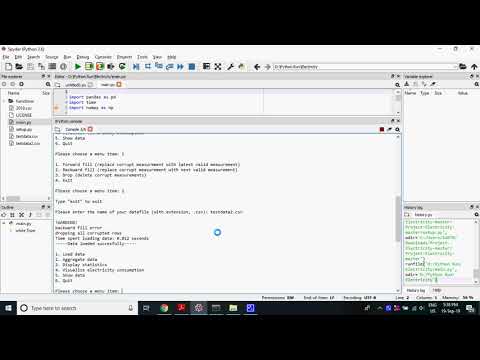 Electricity Consuption in Python