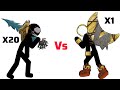 Giantlord Sightless Vs Lunar Clops Final Boss In Stick War 3 Saga By StickPlayer549 