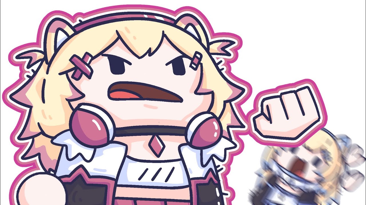 moco chan is cute too (hololive fan animation)