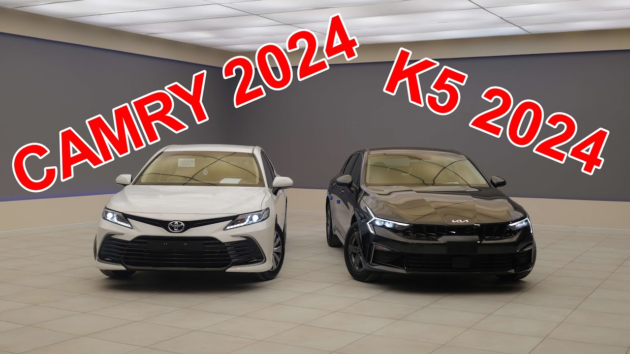 مقارنة كيا K5 و تويوتا كامري - KIA K5 VS TOYOTA CAMRY 2024 STD