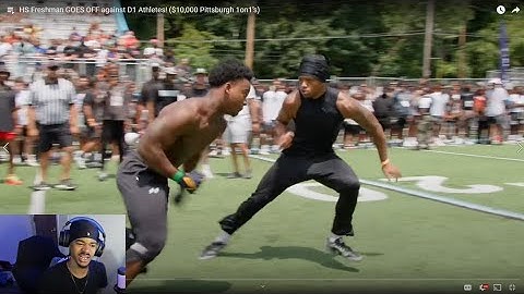 Freshman GOES OFF on D1 Athletes! $10,000 Pittsburgh 1on1’s