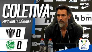 COLETIVA EDUARDO DOMÍNGUEZ | AO VIVO | Atlético-MG x Juventude - Copa do Brasil 2026