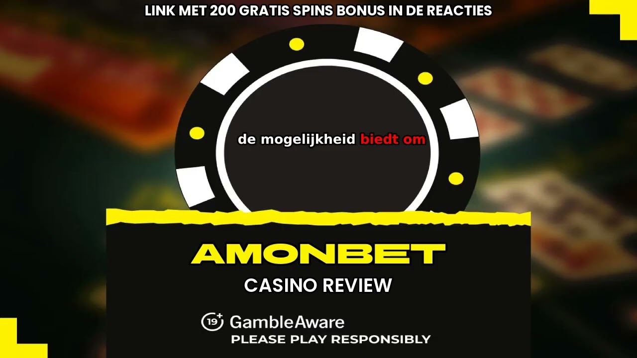 AMONBET CASINO BEOORDELING 2025 – OPNAMES, BONUSSEN, VOORWAARDEN ...