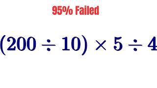 Only 1% Can Solve This Math Problem!
