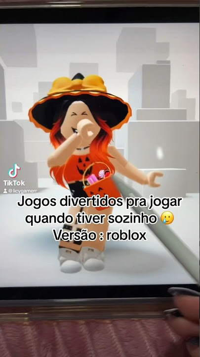 Jogos pra jogar sozinho no roblox 😝 #viral #roblox 