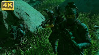 Ghost Recon Breakpoint - SEAL Team Night Raid - Immersive Gameplay - NO HUD [4K UHD 60FPS]