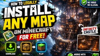 🔥 How to Install ANY Minecraft Map for FREE! (100% Legal)