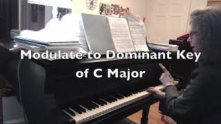 (HD) Piano Tutorial:  Robert Schumann, Hunting Song, Op. 68, No.  7, Album for the Young