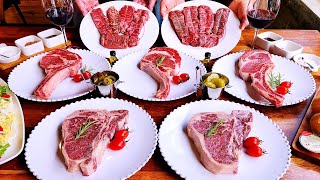 The Best Beef Steak in Korea, Giant Tomahawk Steak, Tbone steak, Rib steak, BBQ Steak Master