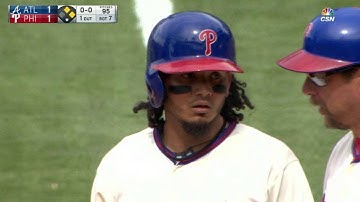 ATL@PHI: Galvis pulls RBI single into right field
