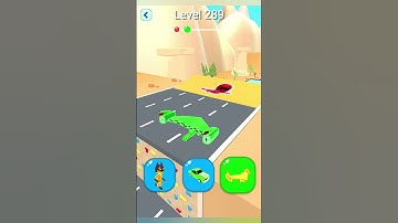 Shape shifting2 game level #289   hyper casual game #shapeshifting  #gameplay #gaming #shortvideo