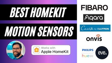 BEST MOTION SENSORS FOR HOMEKIT SMART HOME - Eve, Aqara, Fibaro, Onvis, Philips Hue & Lutron Caseta