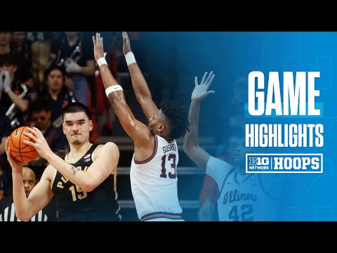 Purdue At Illinois | Highlights | Big Ten Men's Basketball | March 5, 2024