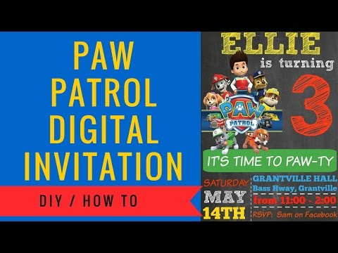 paw-patrol-digital-invitation-how-to-make-|-includes-free-clipart