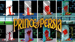 All DEATHS of Every Prince of Persia Version