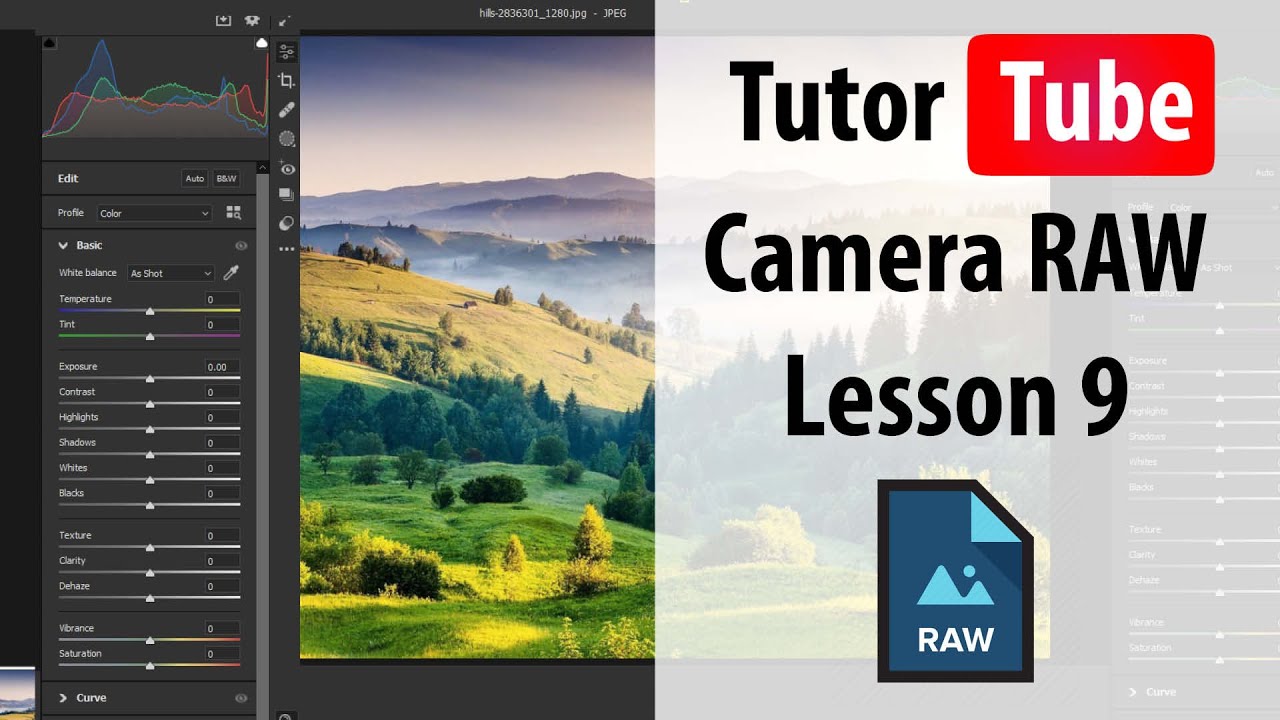 Adobe Camera RAW - Lesson 9 - Color Grading Adjustment