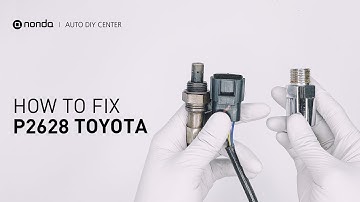 How to Fix TOYOTA P2628 Engine Code in 2 Minutes [1 DIY Method / Only $19.45]