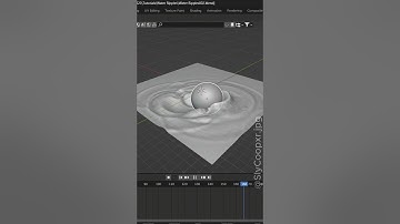 Water physics in Blender! #blender  #3d #3danimation