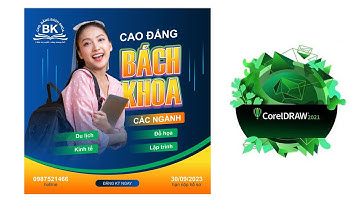 Hướng dẫn thiết kế Poster | Học CorelDraw