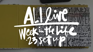 Week In The Life™ 2023 | FB Live Recording Of Album Set Up